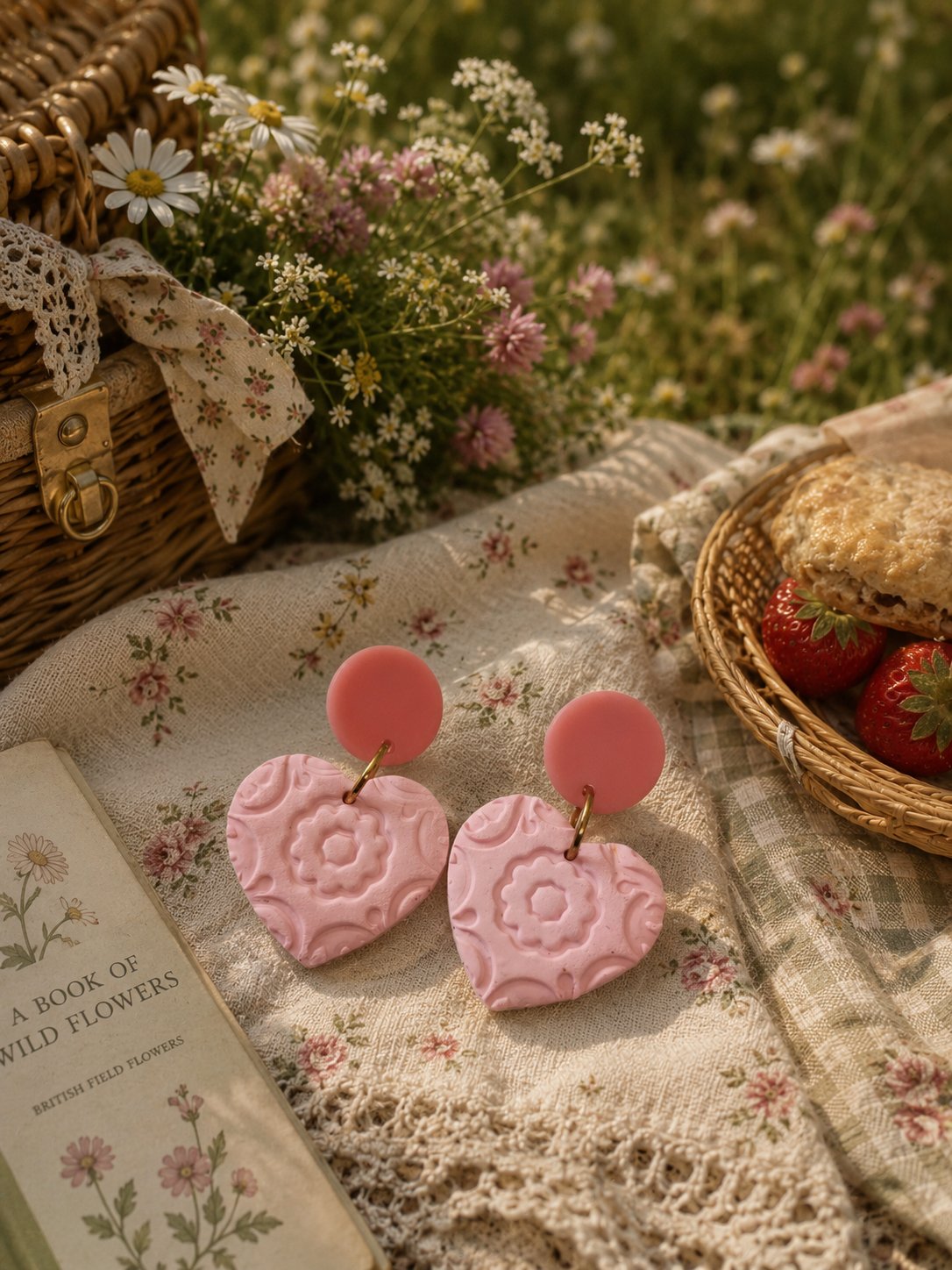 Blush Blossom Hearts